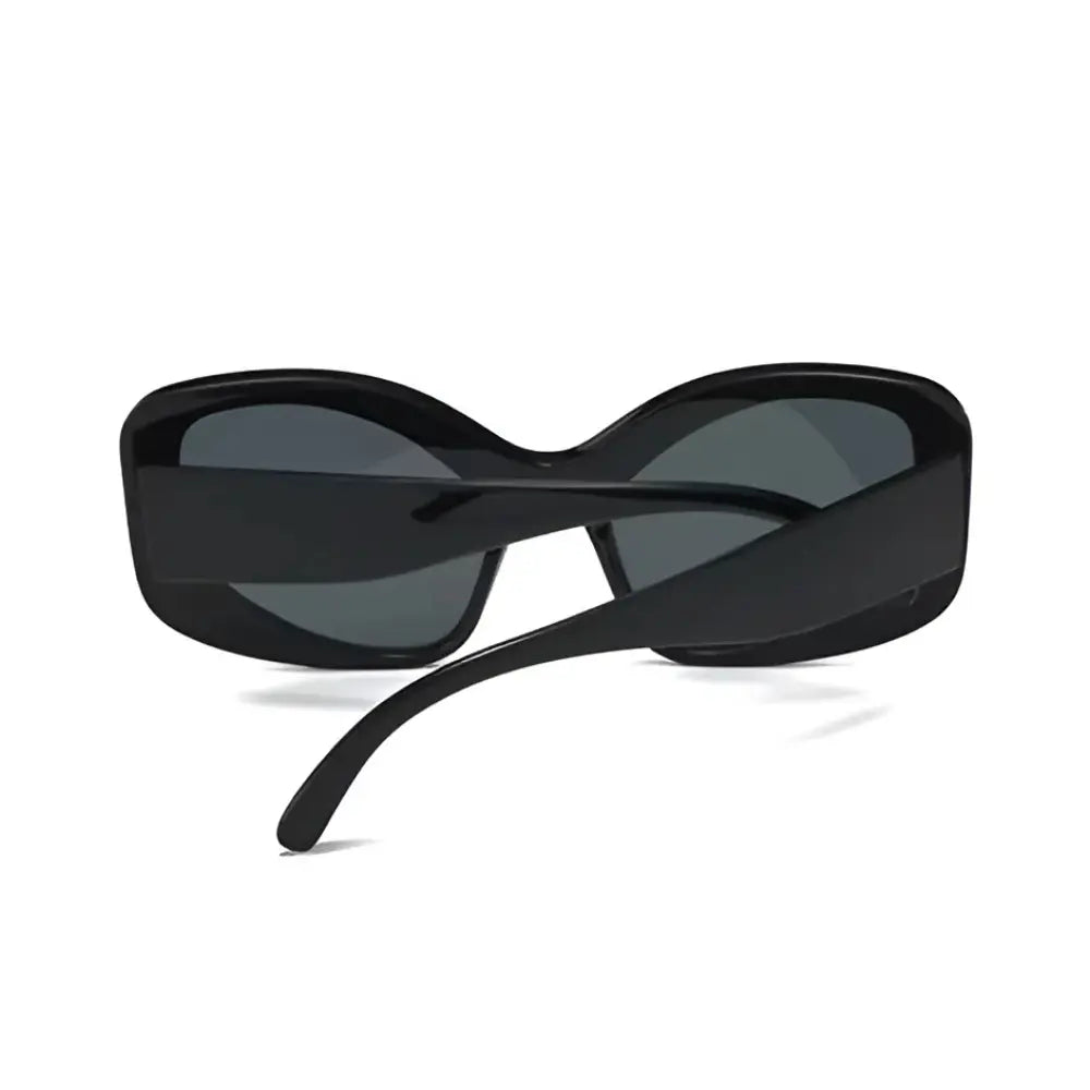 Ladies retro sunglasses black