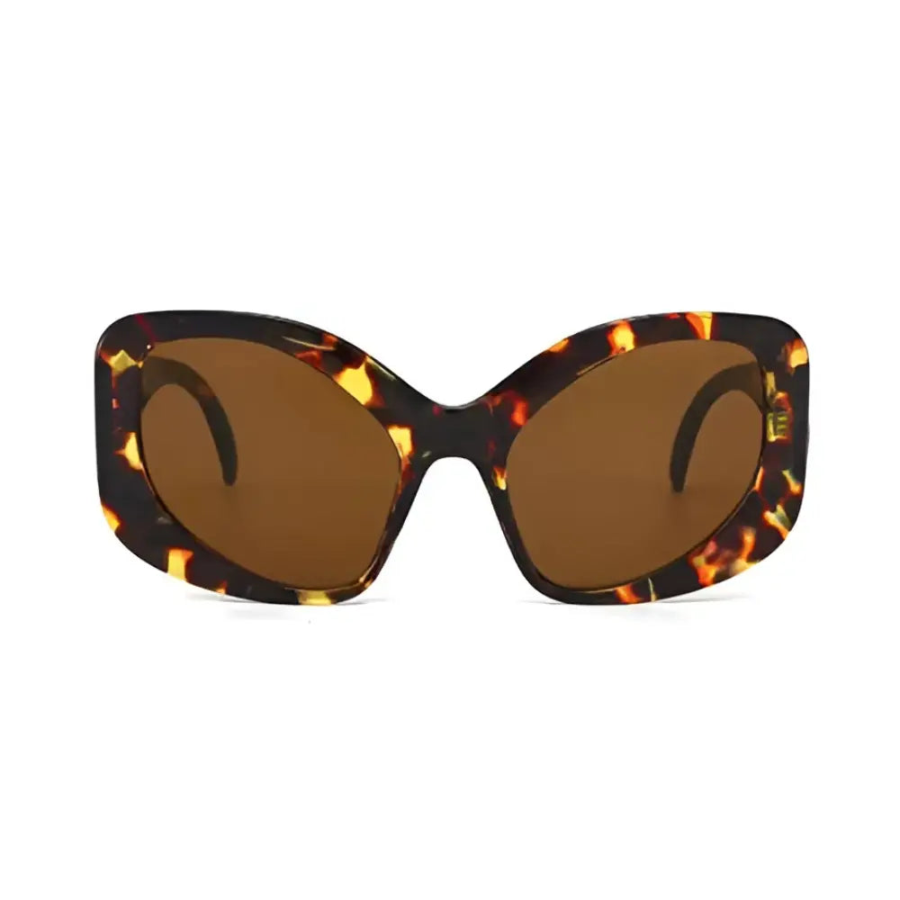 Ladies retro sunglasses leopard