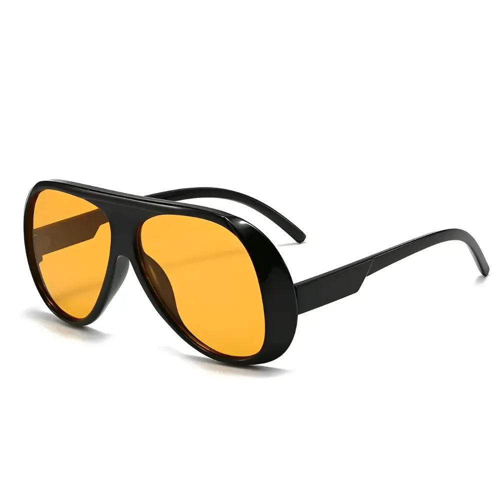 Occhiali da aviatore giallo