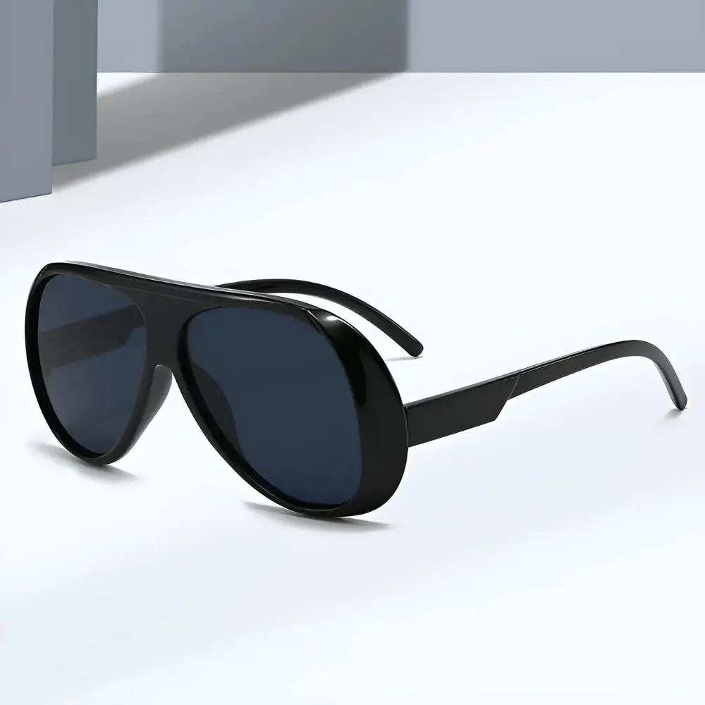 Occhiali da aviatore nera for man