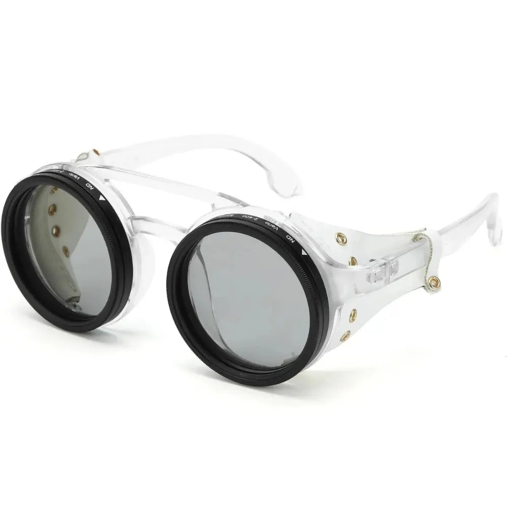 Occhiali da sole con lenti regolabili White