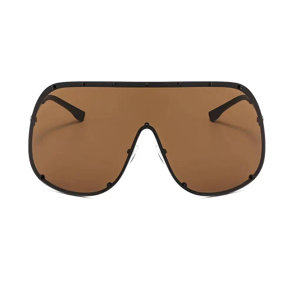 Occhiali da sole donna retro Brown