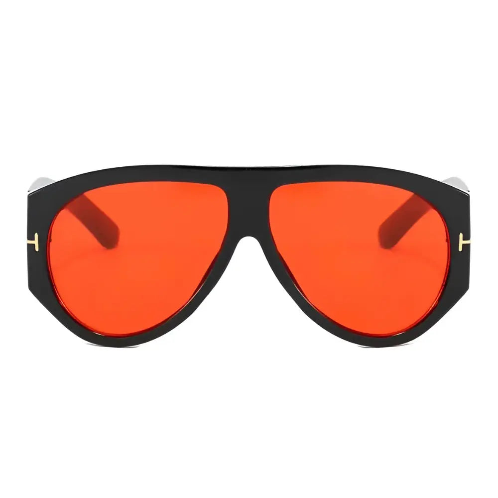 Occhiali da sole donna vintage red