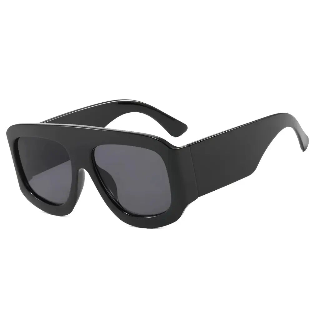 Occhiali da sole oversize donna Nera