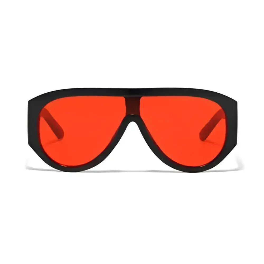 Occhiali da sole retro donna Rosso Colore