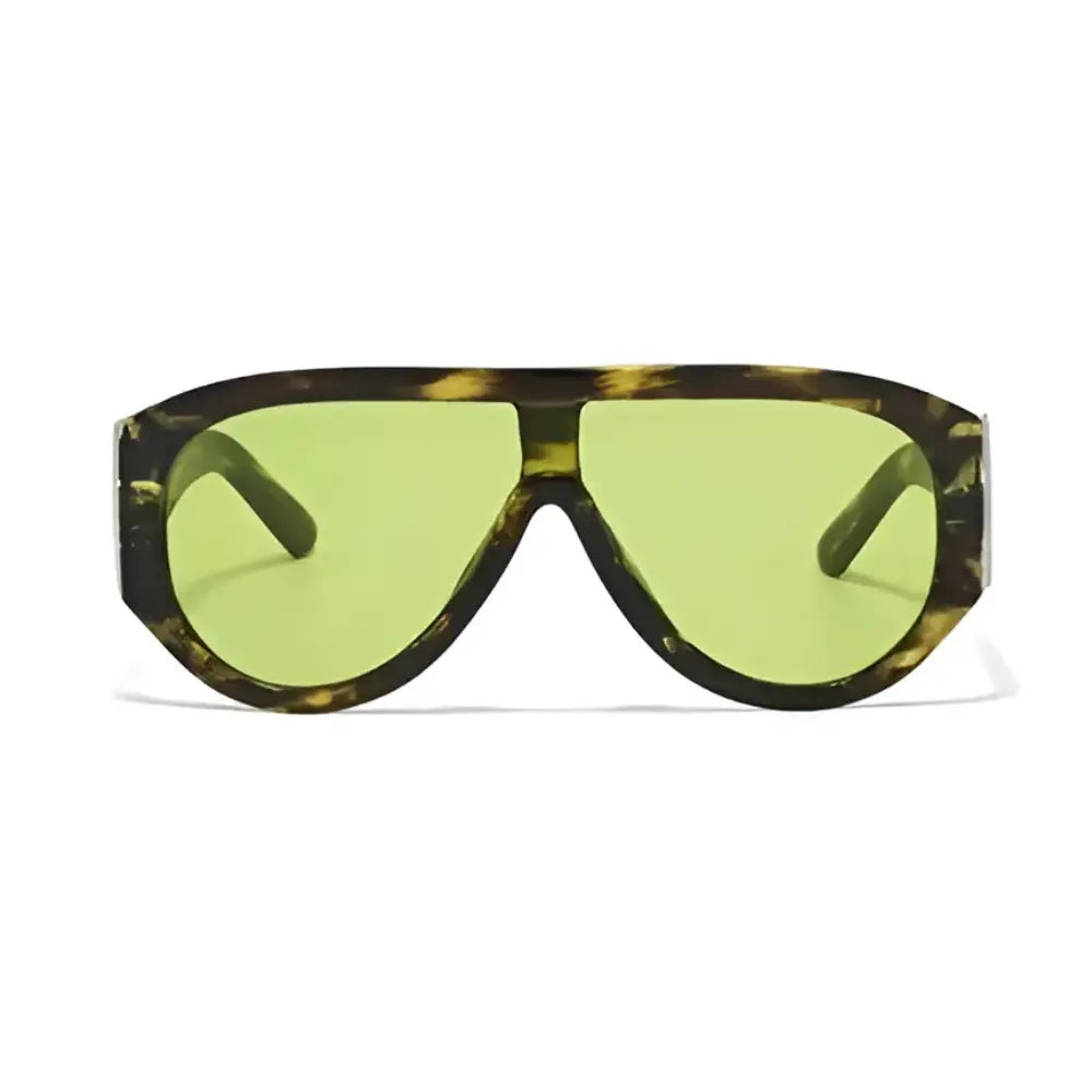 Occhiali da sole retro donna Verde Colore