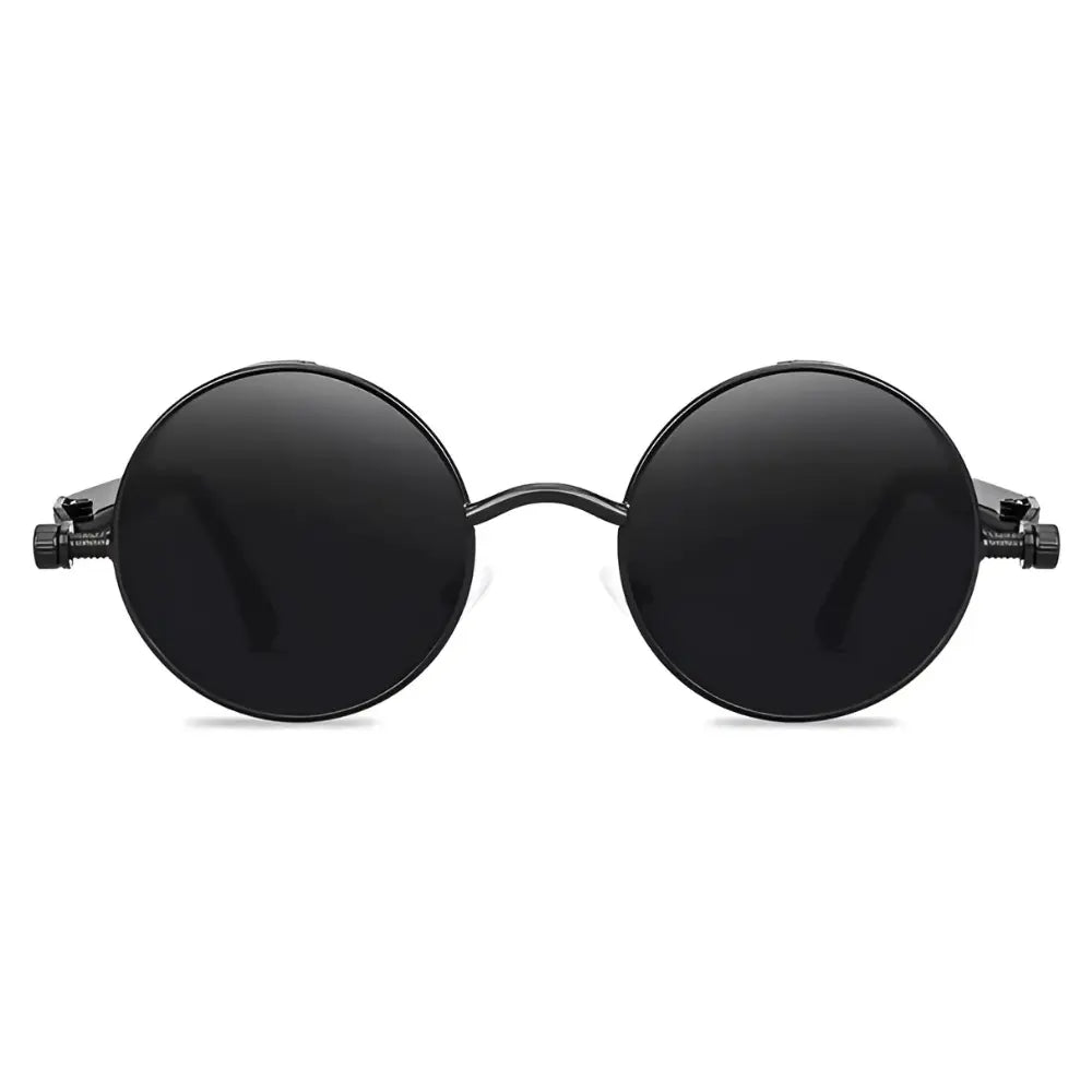 Occhiali da sole rotondi retro black