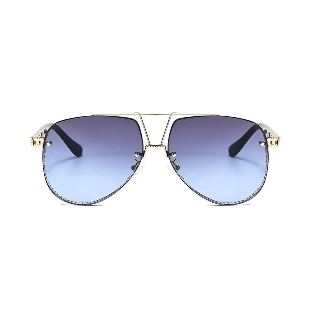 Occhiali da sole uomo aviator blu