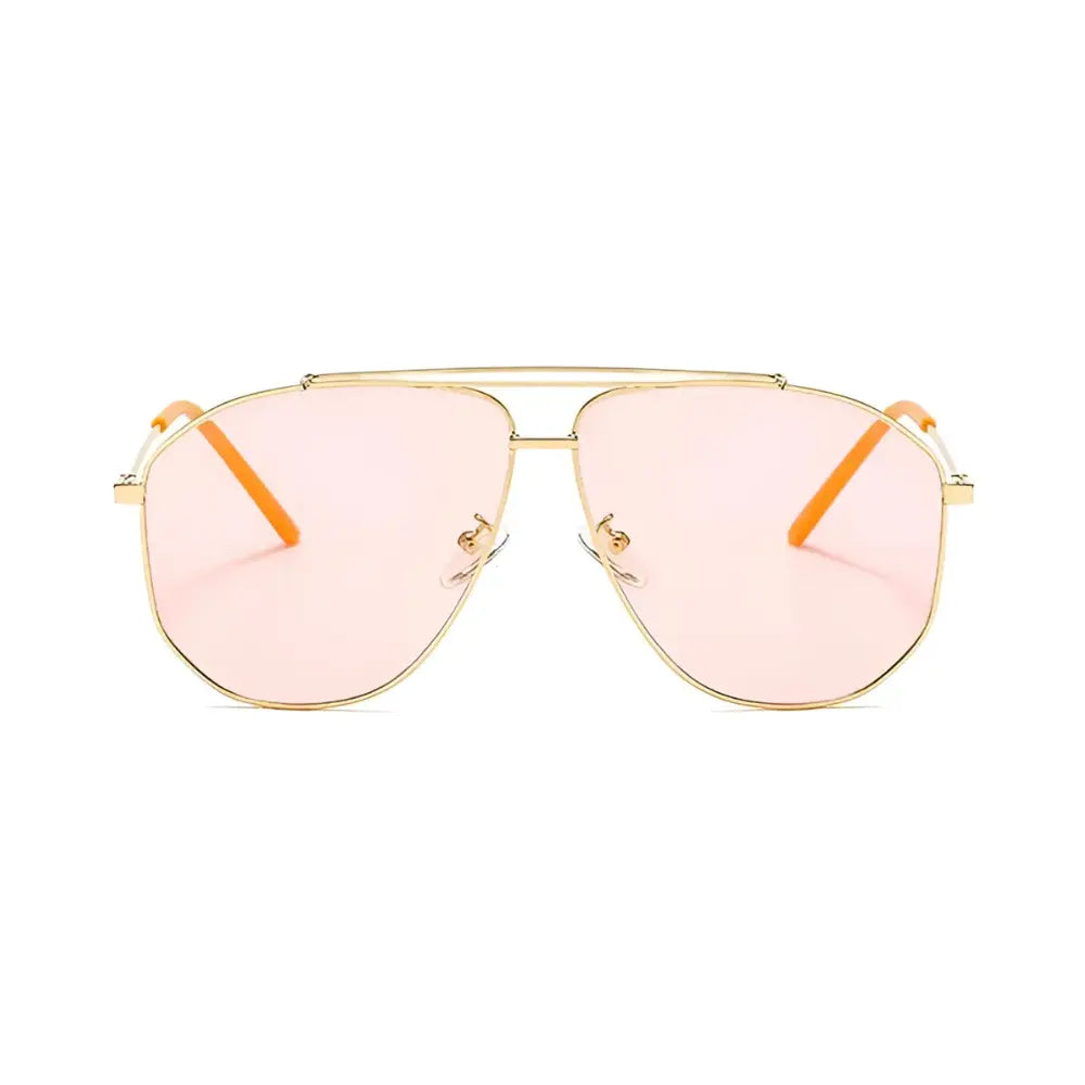 Occhiali vintage da sole donna rosa