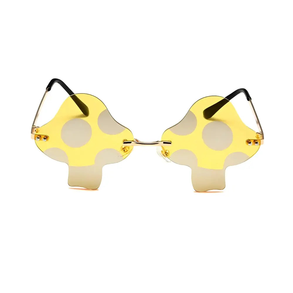 Vintage 70s sunglasses yellow