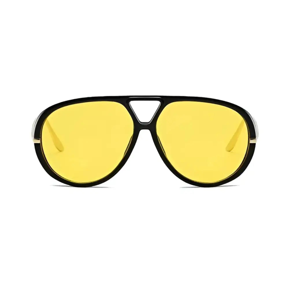 Vintage aviator sunglasses yellow