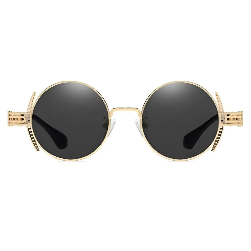 Vintage occhiali da sole dorata