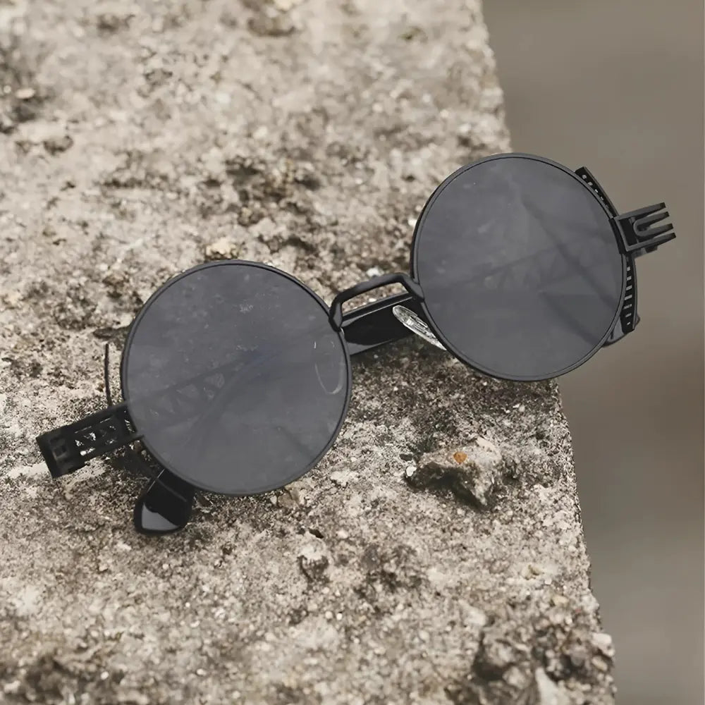 Vintage occhiali da sole neri 