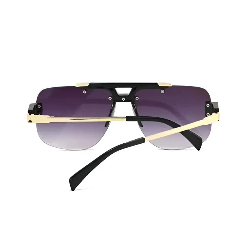 Viola occhiali da sole quadrati vintage